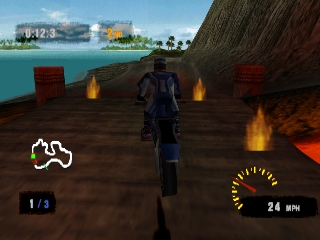 Freestyle Motocross McGrath vs. Pastrana screenshot 3 for Playstation